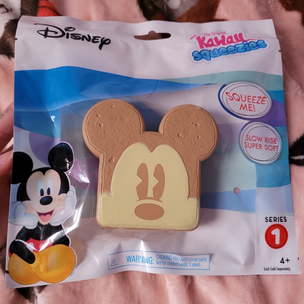 Kawaii Squeezies Disney Series 1 Mickey Mouse Toast Squish (Open To Offers!)
